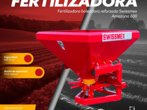 FERTILIZADORA DE PRECISIÓN ESPARCIDORA AMAZONA 600