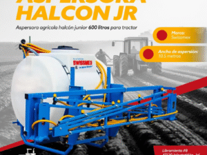 ASPERSORA AGRÍCOLA 600 L. PARA TRACTOR HALCÓN JR