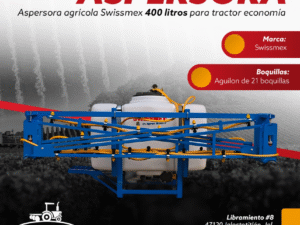 ASPERSORA AGRÍCOLA 400L. PARA TRACTOR ECONOMÍA